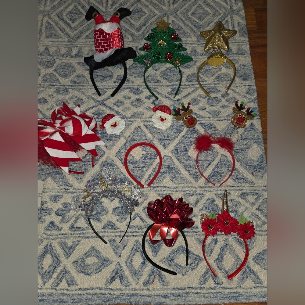 9 Festive Christmas Holiday Headbands